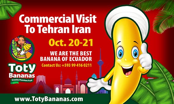 FrutiBanana commercial visit — Tehran, Iran 2019